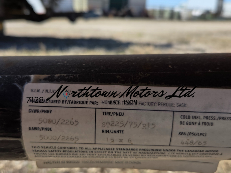 
								2024 Monarch 10′ Tilt Deck Utility Trailer full									