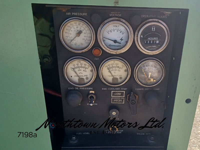 
								2004 Sullair 185 Compressor full									
