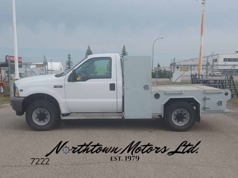 2002 Ford F350 Service Deck